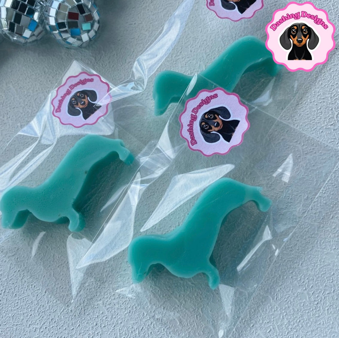 Blue Dachshund Wax Melt - Salted Caramel
