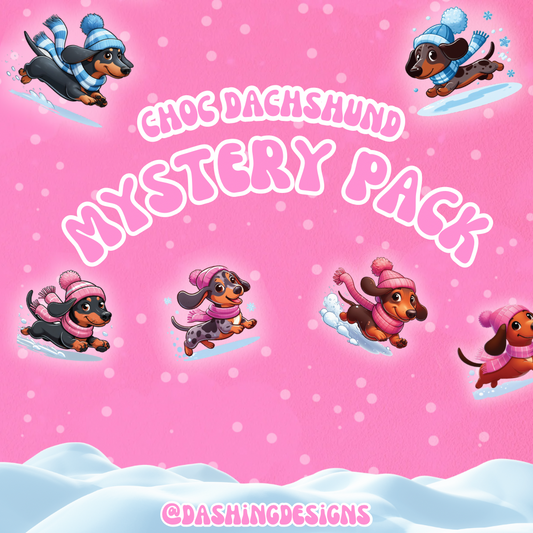 Choc Dachshund Mystery Pack